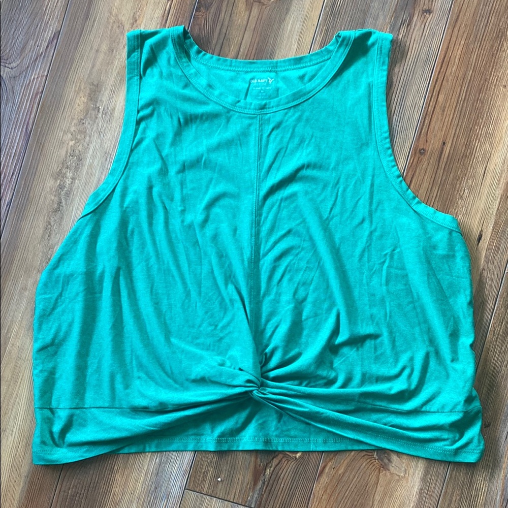 Women's Green Tank Top